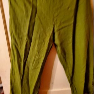 FLAX linen pedal pushers in S